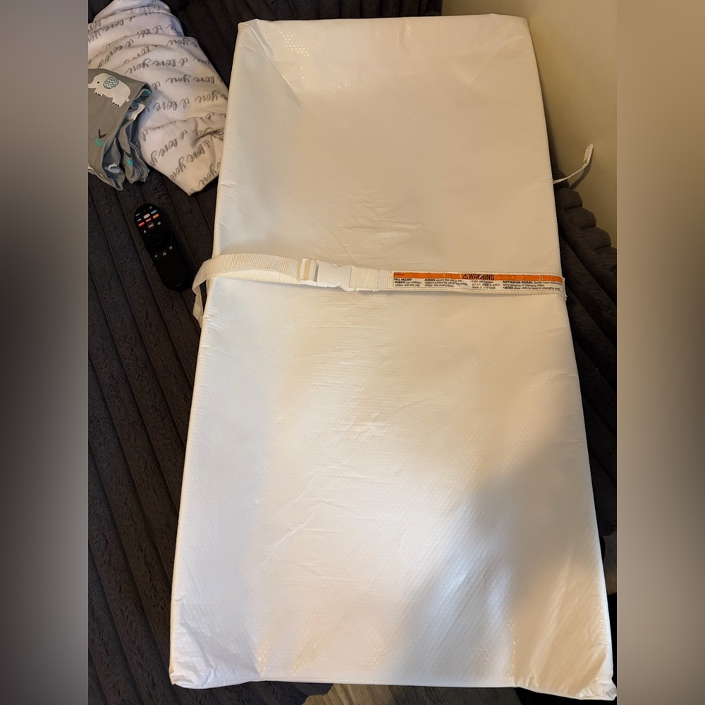 White Kids Changing Pad